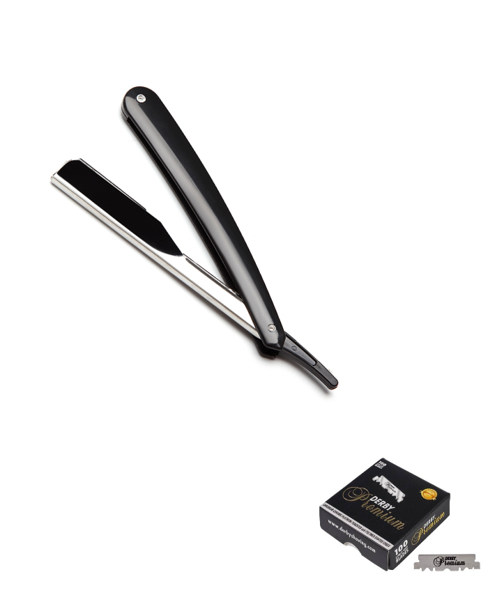 KIT NAVAJA con CUCHILLAS derby Premium